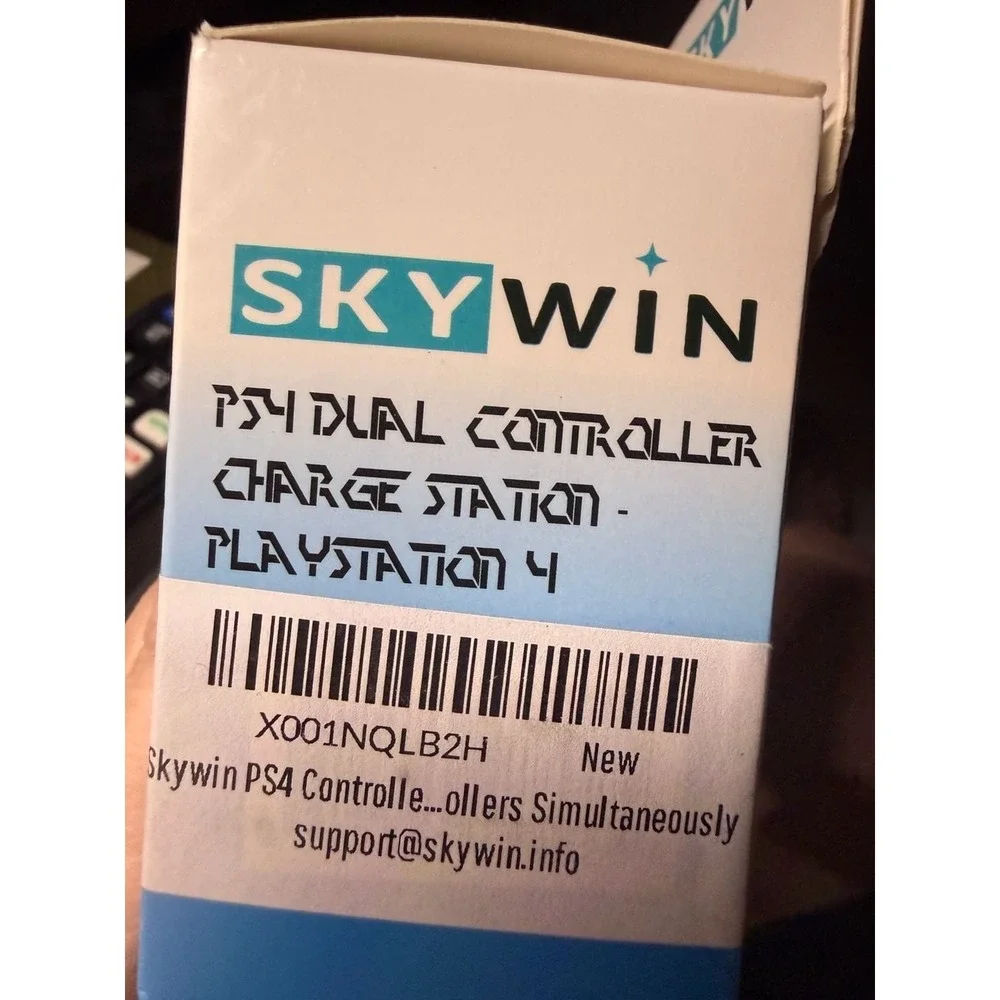 Skywin PS4 Controller Dual Charging Dock Station for Playstation 4 Wireless Cont
